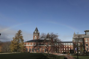 Rainbow over Holy Cross