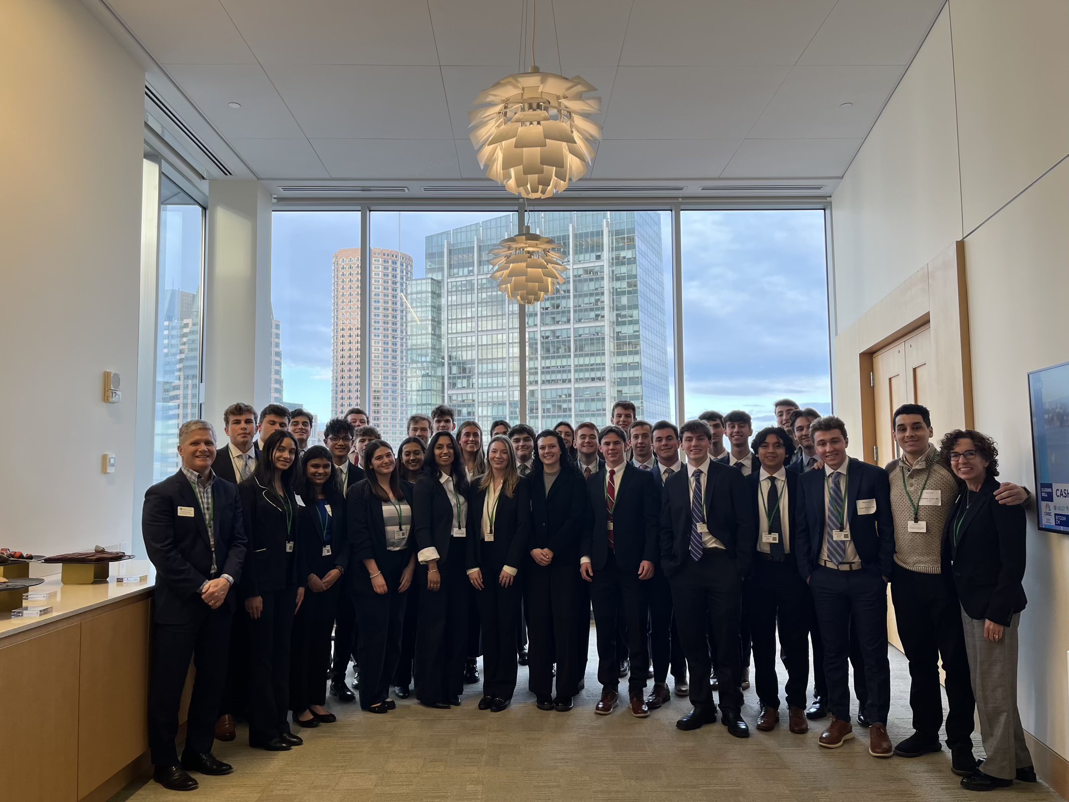 Group photo of students at the Corporate Finance and Banking Workshop