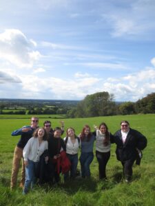 SSP friends at the Hill of Tara!