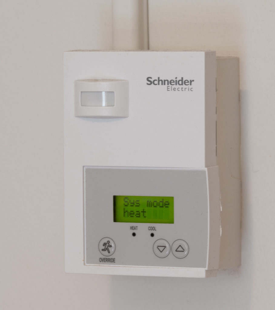 White heating control